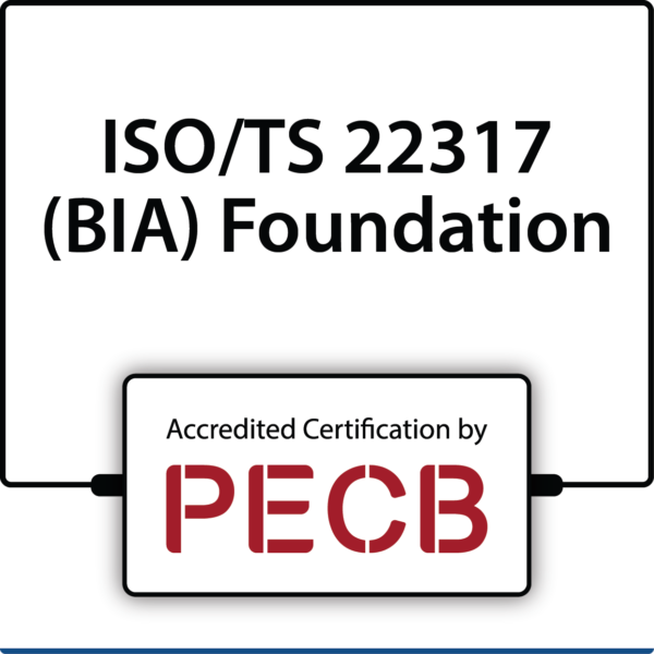 ISO TS 22317 BIA Foundation Certification 2